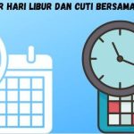 Daftar Hari Libur dan Cuti Bersama Tahun 2024