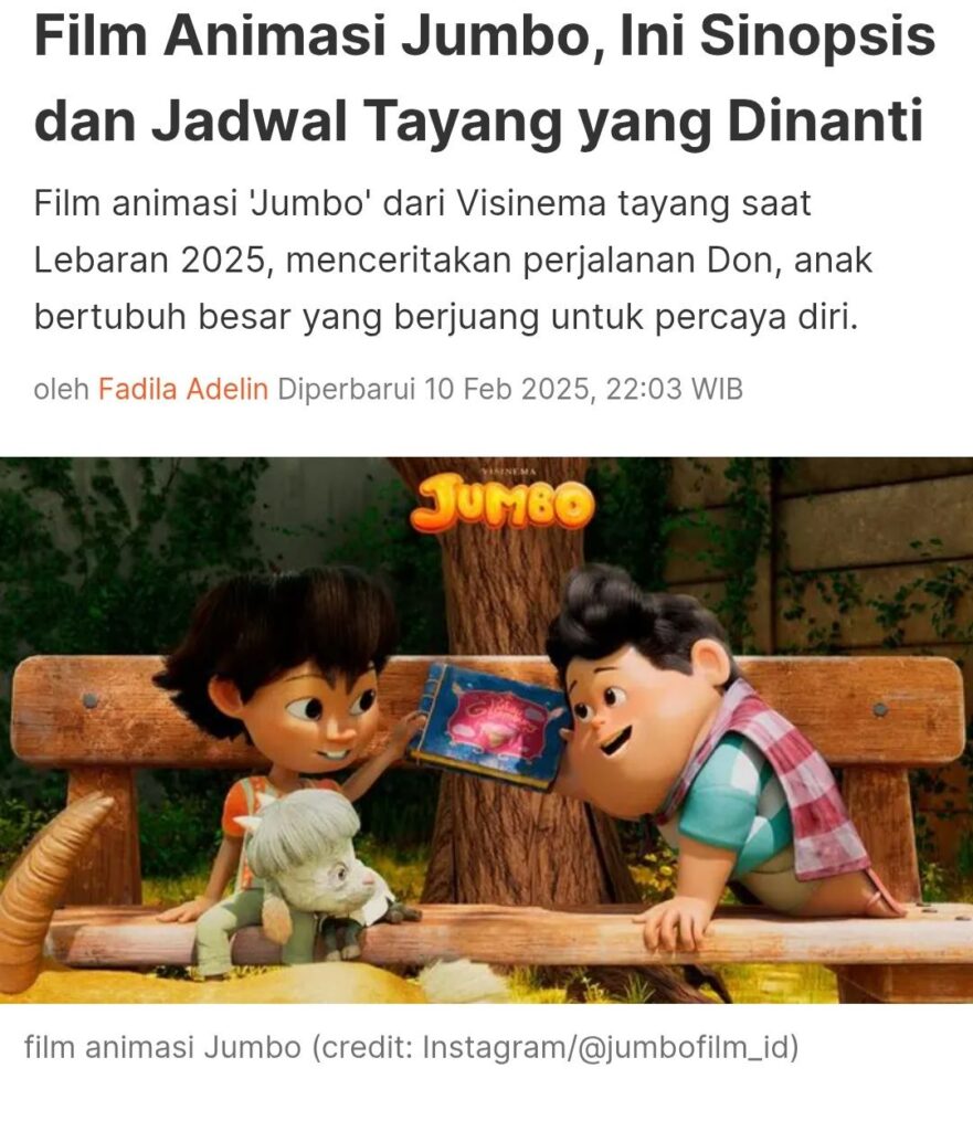 Film Animasi Jumbo