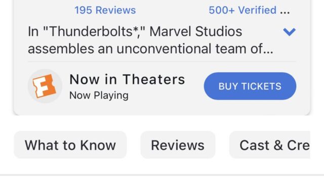 Revief Film Thunderbolts