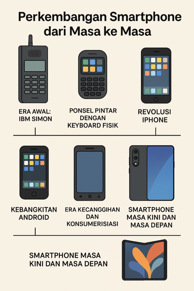 Perkembangan Smartphone dari Masa ke Masa