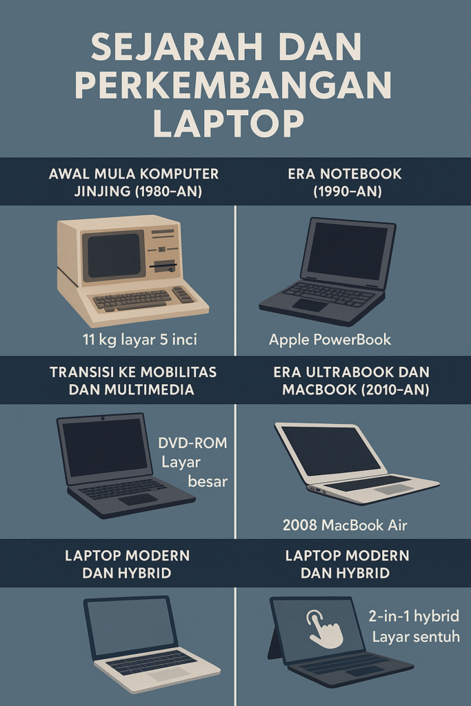 Sejarah laptop