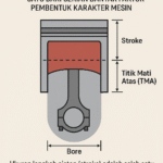 Stroke (langkah piston pada mesin).