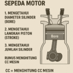 Cara menghitung CC mesin.