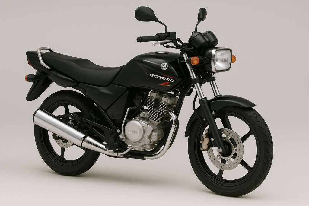 Ilustrasi Yamaha Scorpio generasi pertama