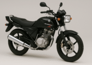 Ilustrasi Yamaha Scorpio generasi pertama