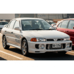 Ilustrasi Mitsubishi Lancer GTI (beberapa part eksterior sudah dimodifikasi).
