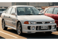 Ilustrasi Mitsubishi Lancer GTI (beberapa part eksterior sudah dimodifikasi).