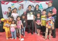 234 SC Jakarta Barat Memberi Sumbangan 50 Buku Iqro Dan Uang Tunai Melalui TAGANA (Doc. Istimewa)
