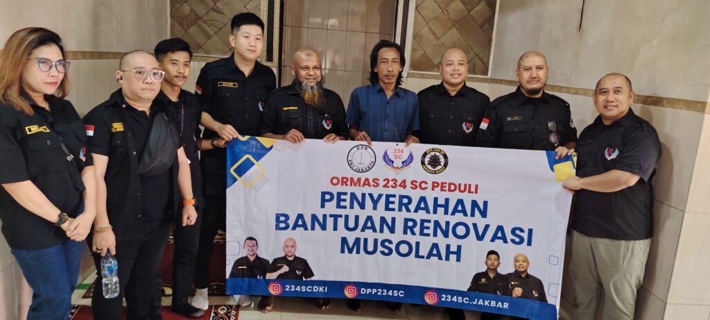 ORMAS 234 SC di Musollah Al-Muhtadin. (DOK Istimewa)