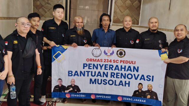 ORMAS 234 SC di Musollah Al-Muhtadin. (DOK Istimewa)