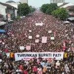 Demonstrasi Turunkan Bupati pati