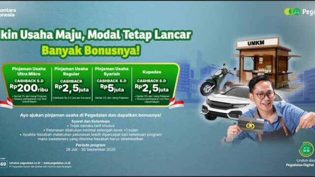 Promo Cashback Pegadaian