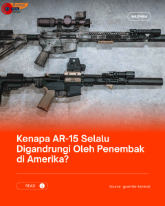 Kenapa AR-15 Jadi Senjata Paling Populer di Amerika?