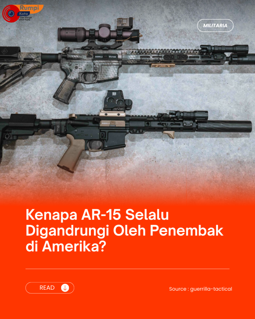 Kenapa AR-15 Jadi Senjata Paling Populer di Amerika?