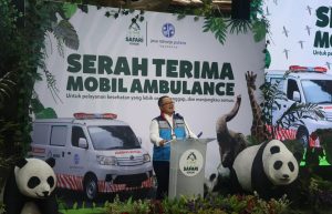 Jasaraharja Putera Hibahkan Ambulans untuk Tingkatkan Layanan Darurat di Taman Safari
