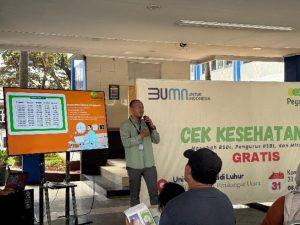 PT Pegadaian Area Jakarta Barat Bekerjasama dengan Agen Pegadaian Bank Sampah Budi Luhur Mengadakan Kegiatan Literasi