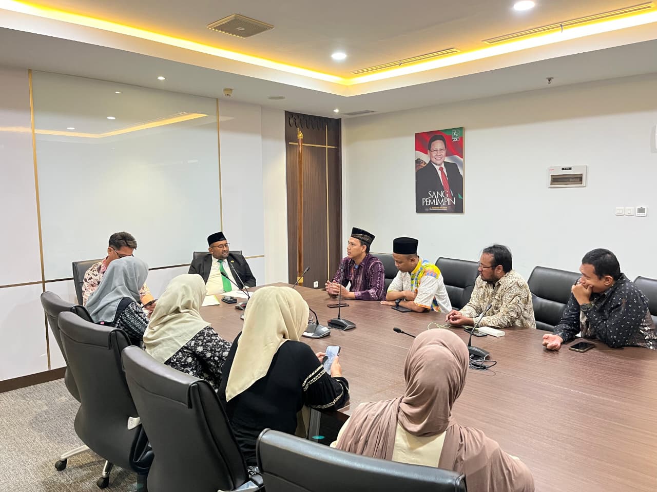 Audiensi Pemuda Muslimin Jakpus Heri Kustanto