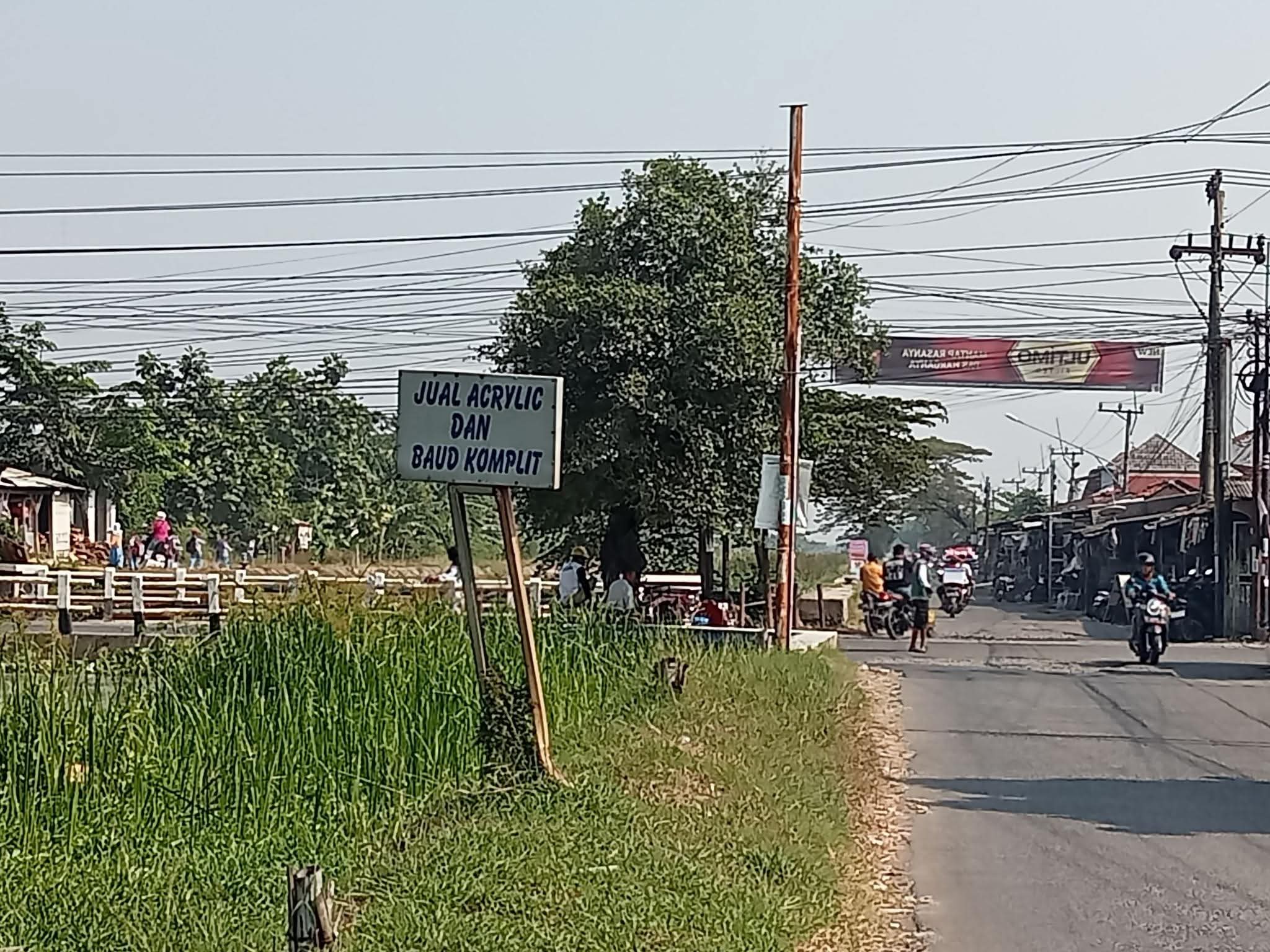 Perempatan Wanguk Salah Satu yang Paling Sibuk di Indramayu Barat