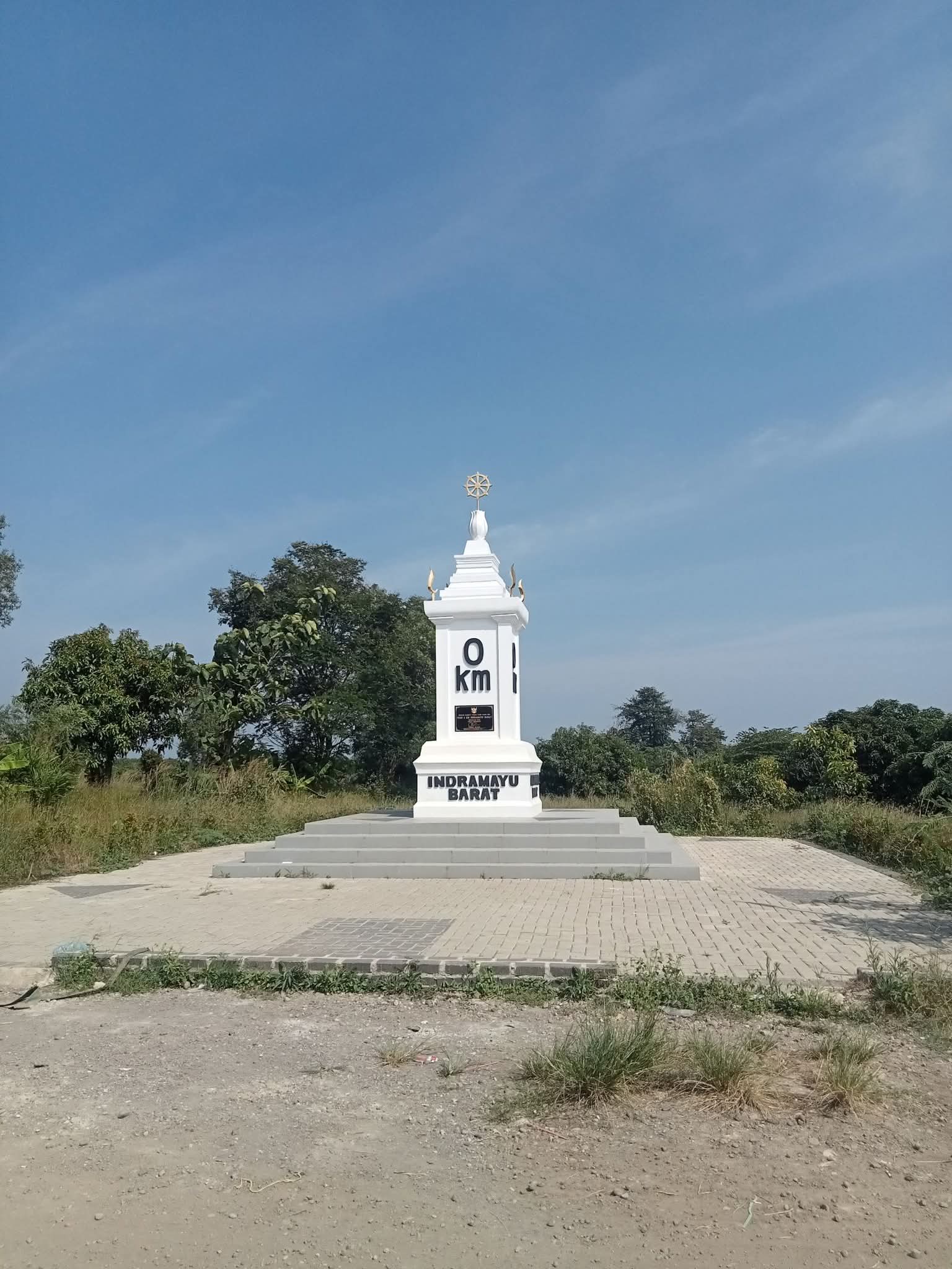 Tugu 0 Km Indramayu Barat Harapan Baru Masyarakat