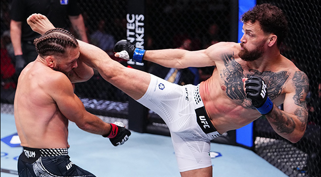 Mengguncang Gedung Putih! Mauricio Ruffy Taklukkan Michael Chandler dengan TKO Brutal di UFC Freedom 250