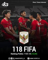 Garuda Terbang Tinggi! Indonesia Tembus Peringkat 118 FIFA, Tatap Trofi AFF Cup September Nanti