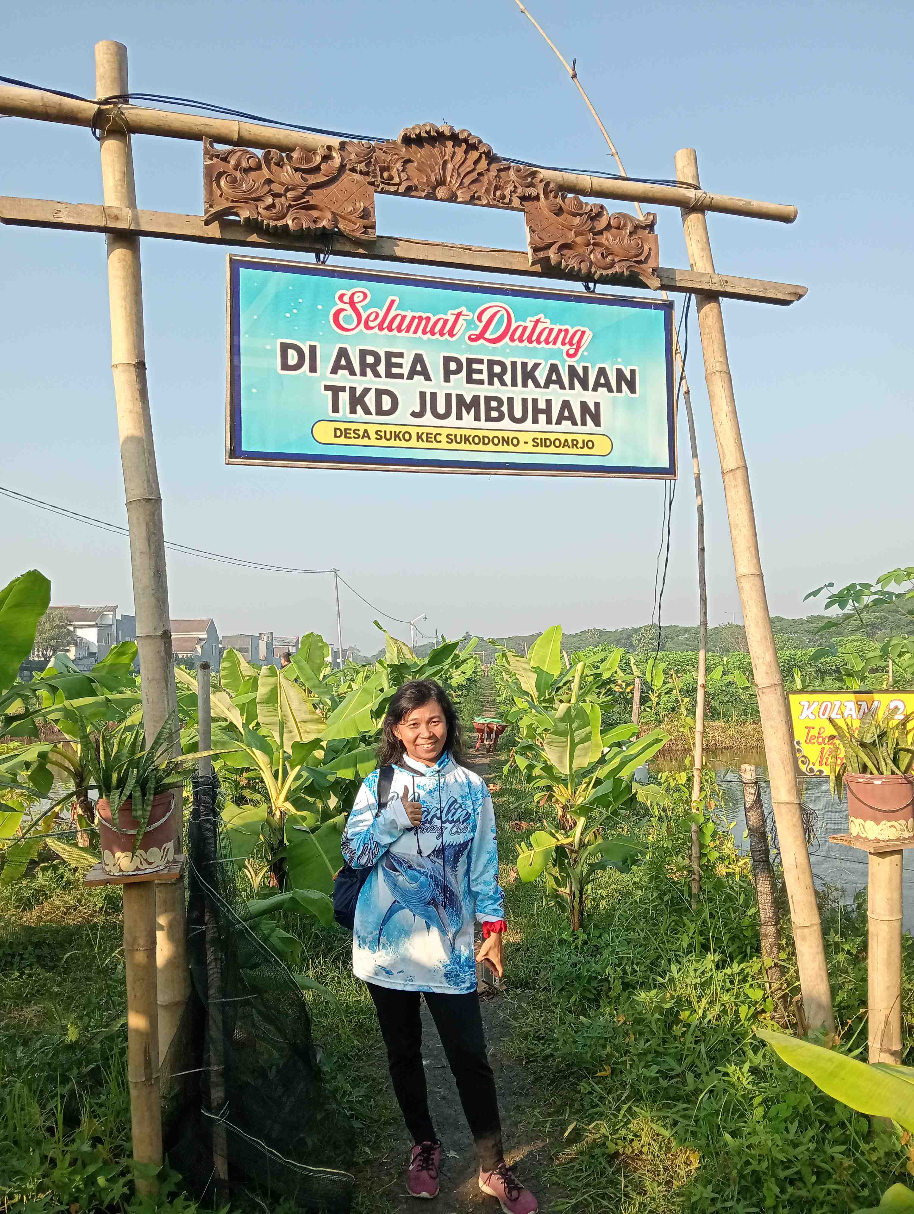 Estetika Pemancingan Suko di Kebun Cavendish