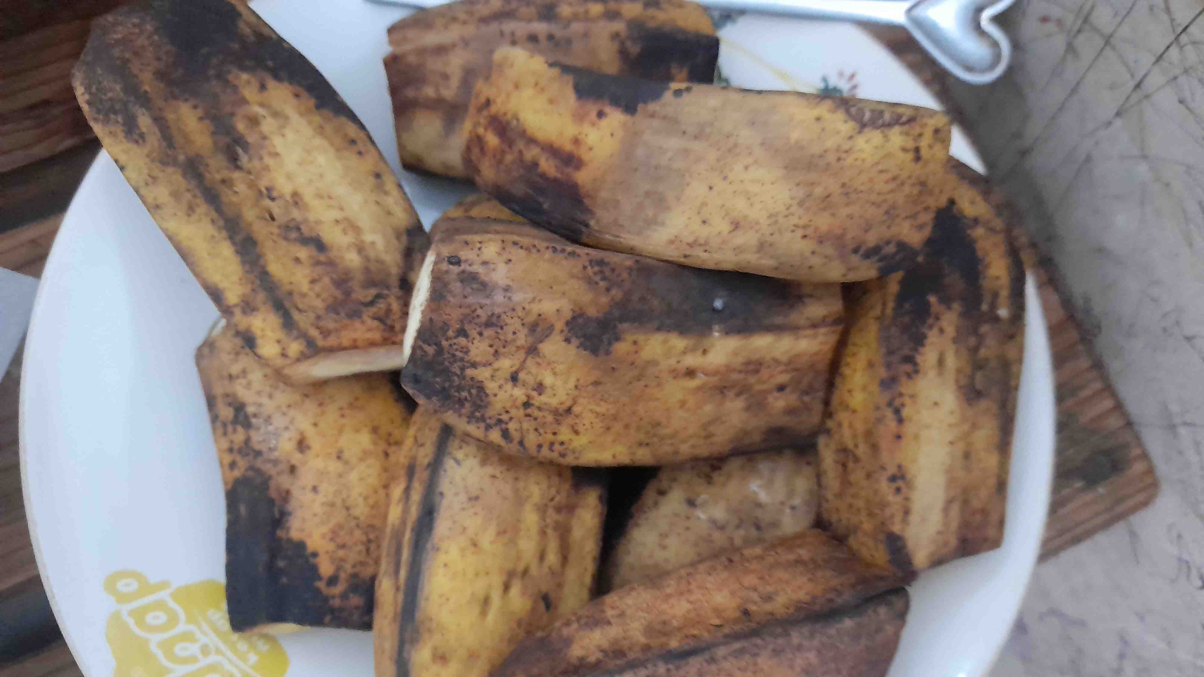 Olahan pisang Kepok kukus